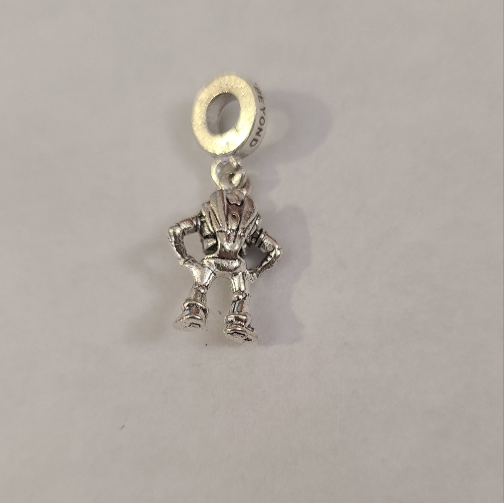 Buzz lightyear Silvertone charm, NWOT. - Picture 2 of 2
